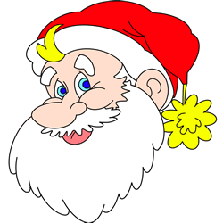 How to Draw Santa Claus Profile Step by Step