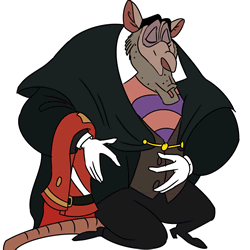 How to Draw Ratigan from The Great Mouse Detective Step by Step