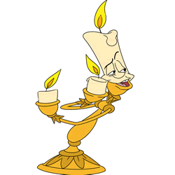 How to Draw Lumiere Step by Step