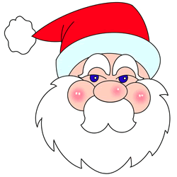 How to Draw Santa Face Step by Step