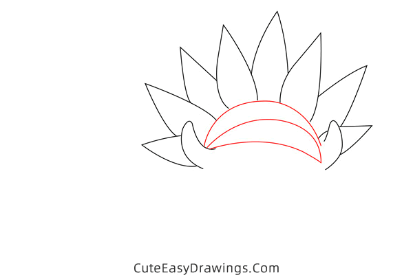 how to draw an american bison - www.cuteeasydrawings.com