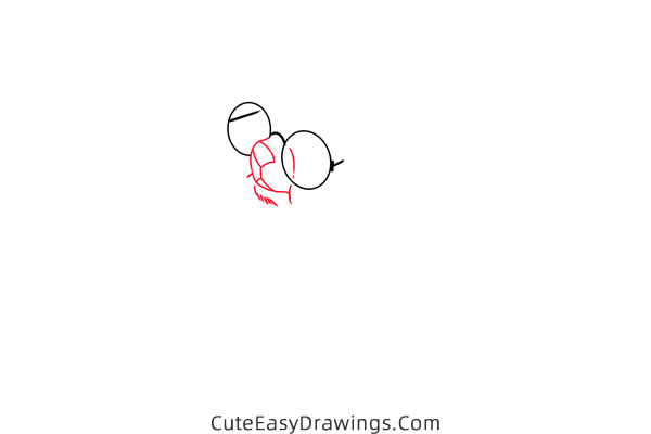 how to draw mother rabbit from robin hood - www.cuteeasydrawings.com
