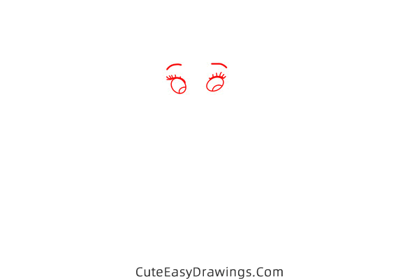 how to draw marie from aristocats - www.cuteeasydrawings.com