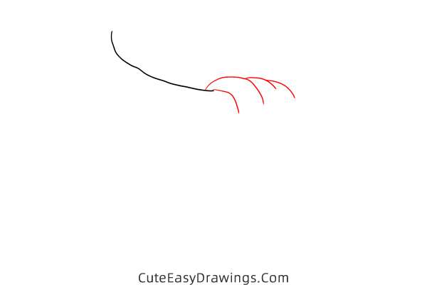 how to draw a scarf - www.cuteeasydrawings.com