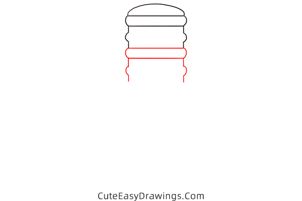 how to draw a water dispenser - www.cuteeasydrawings.com