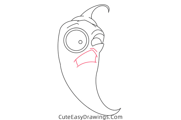 how to draw jalapeno from plants vs zombies - www.cuteeasydrawings.com
