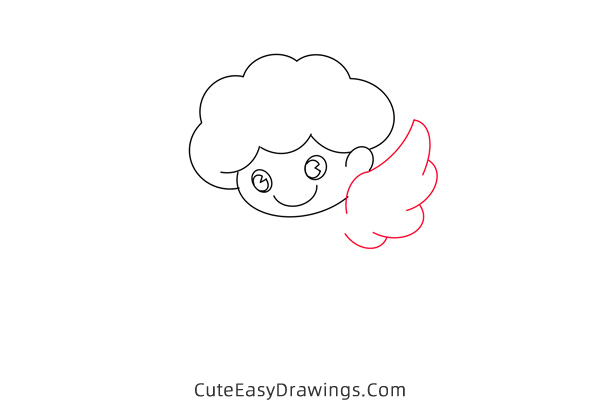 how to draw cupid easy - www.cuteeasydrawings.com