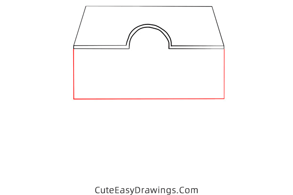 how to draw a department store - www.cuteeasydrawings.com