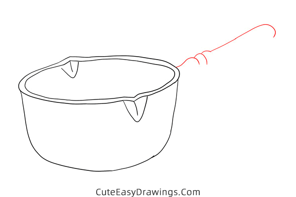 how to draw a yukihira pot - www.cuteeasydrawings.com