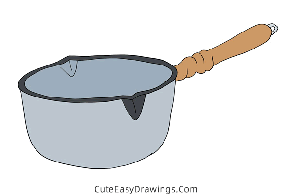 how to draw a yukihira pot - www.cuteeasydrawings.com
