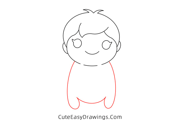 how to draw a baby easy - www.cuteeasydrawings.com
