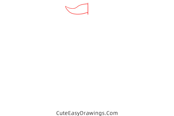 how to draw a circus tent - www.cuteeasydrawings.com
