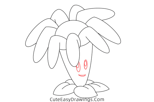 how to draw boomerang from plants vs zombies - www.cuteeasydrawings.com