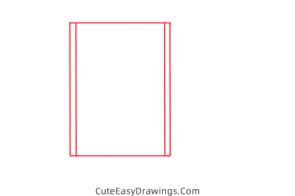 how to draw a wardrobe - www.cuteeasydrawings.com