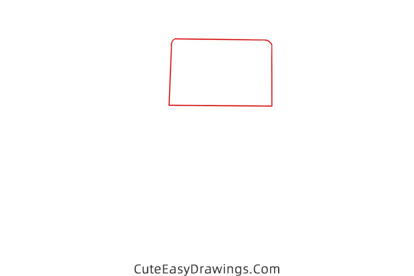 how to draw a refrigerator - www.cuteeasydrawings.com