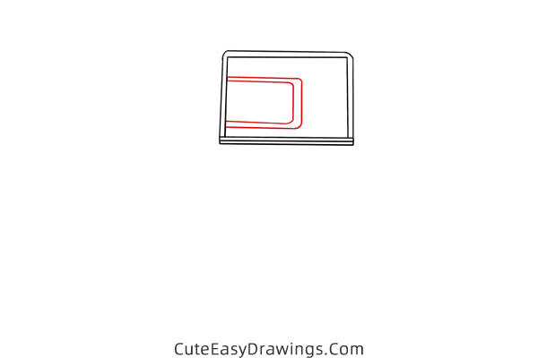how to draw a refrigerator - www.cuteeasydrawings.com