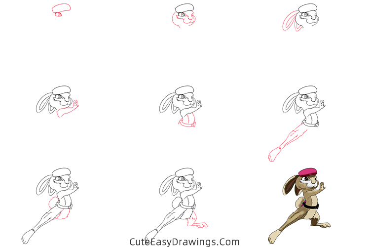 how to draw eb from hop - www.cuteeasydrawings.com