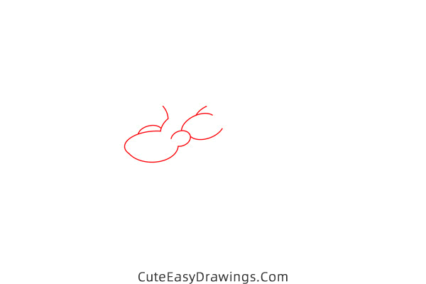 how to draw santa claus profile - www.cuteeasydrawings.com