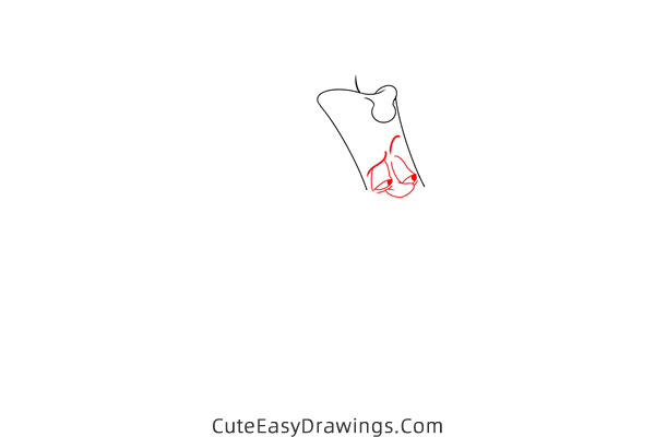 how to draw lumiere - www.cuteeasydrawings.com
