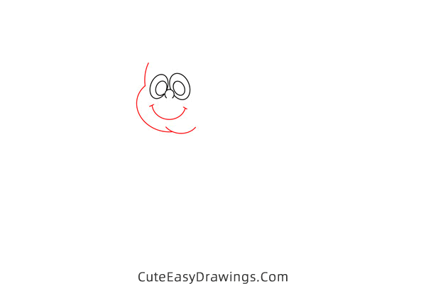 how to draw a christmas angel - www.cuteeasydrawings.com