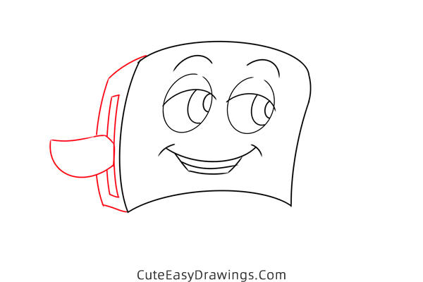 how to draw toaster from the brave little toaster - www.cuteeasydrawings.com