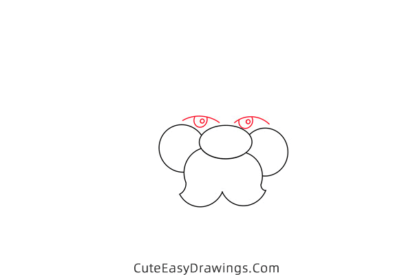 how to draw santa face - www.cuteeasydrawings.com