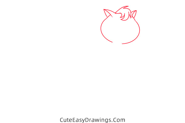 how to draw mewsette the cat - www.cuteeasydrawings.com
