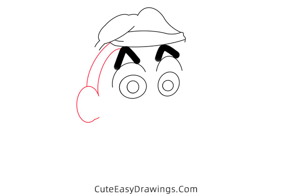 how to draw crayon shin chan in christmas - www.cuteeasydrawings.com