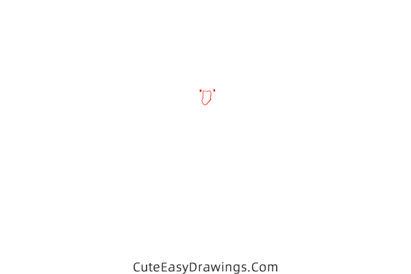 how to draw a snow goose - www.cuteeasydrawings.com