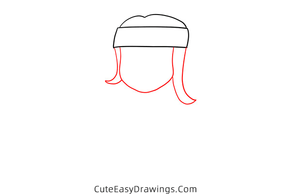 how to draw a native american hunter - www.cuteeasydrawings.com