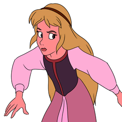 How to Draw Eilonwy the Princess Step by Step