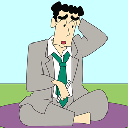 How to Draw Hiroshi Nohara from Crayon Shin-chan Step by Step