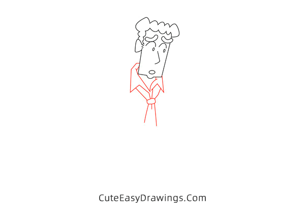 how to draw hiroshi nohara from crayon shin chan - www.cuteeasydrawings.com
