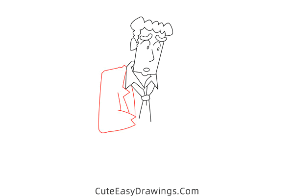how to draw hiroshi nohara from crayon shin chan - www.cuteeasydrawings.com