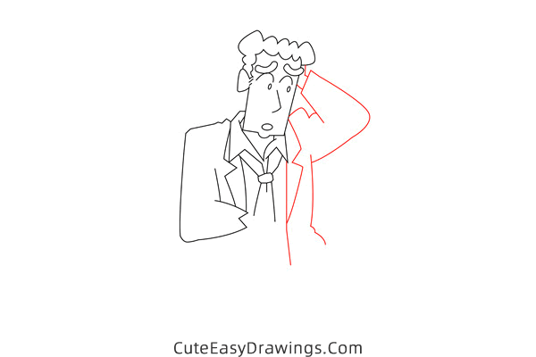 how to draw hiroshi nohara from crayon shin chan - www.cuteeasydrawings.com