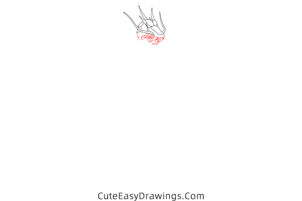 how to draw dragon shiryu from saint seiya - www.cuteeasydrawings.com