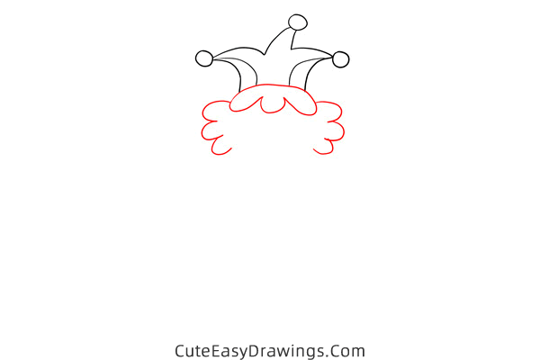 how to draw a clown spinning plates - www.cuteeasydrawings.com