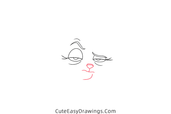 how to draw zelda from the fox and the hound - www.cuteeasydrawings.com