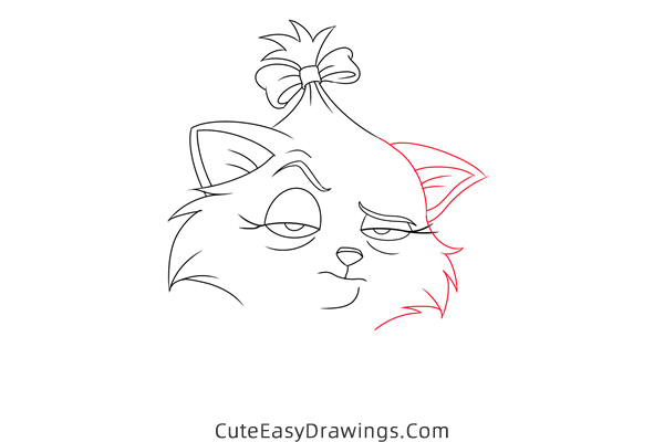 how to draw zelda from the fox and the hound - www.cuteeasydrawings.com