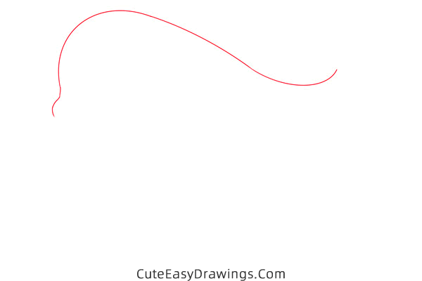 how to draw monstro from pinocchio - www.cuteeasydrawings.com