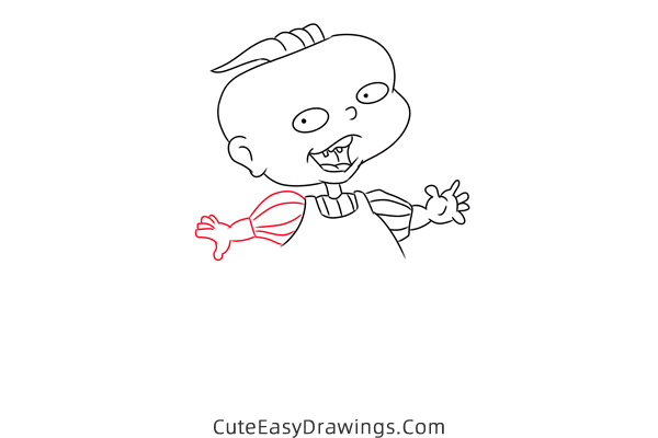how to draw phil deVille from all grown up - www.cuteeasydrawings.com