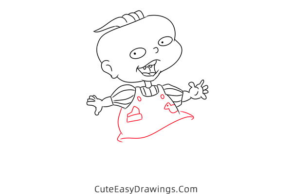 how to draw phil deVille from all grown up - www.cuteeasydrawings.com