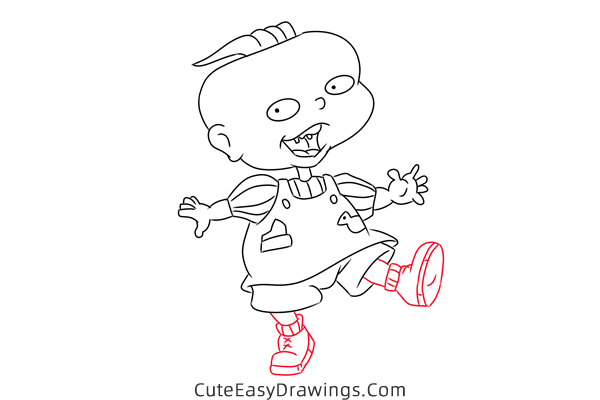 how to draw phil deVille from all grown up - www.cuteeasydrawings.com