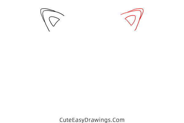 how to draw a cute fox - www.cuteeasydrawings.com