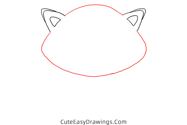 how to draw a cute fox - www.cuteeasydrawings.com