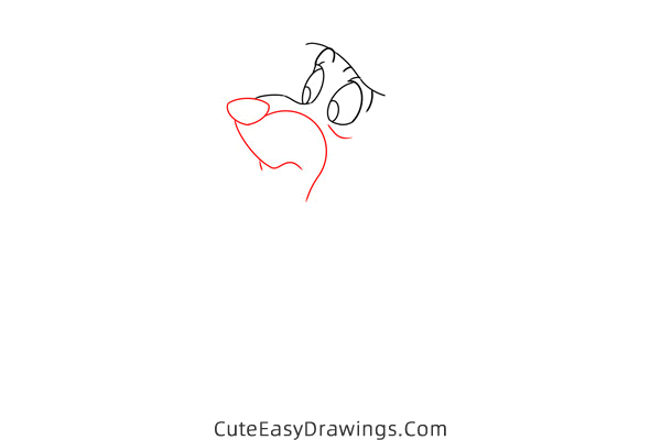 how to draw basil from the great mouse detective - www.cuteeasydrawings.com