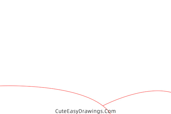 how to draw a snowy night - www.cuteeasydrawings.com