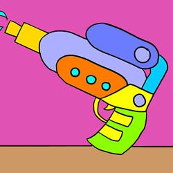 How to Draw a Water Gun Step by Step