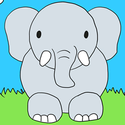 How to Draw an Elephant Easy Step by Step