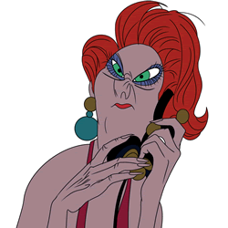 How to Draw Madame Medusa from The Rescuers Step by Step